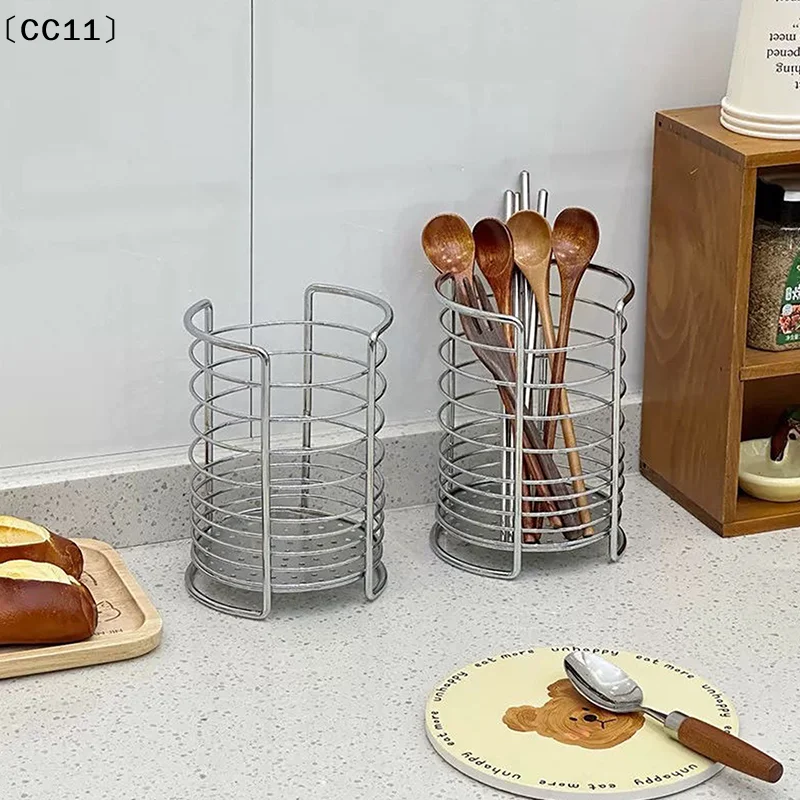 Utensilienhalter für den Haushalt, Küchenbesteckhalter, Abtropfgestell für Stäbchen, Gabeln, Löffel, Aufbewahrungsregale, Tisch-Organizer〔CC11〕