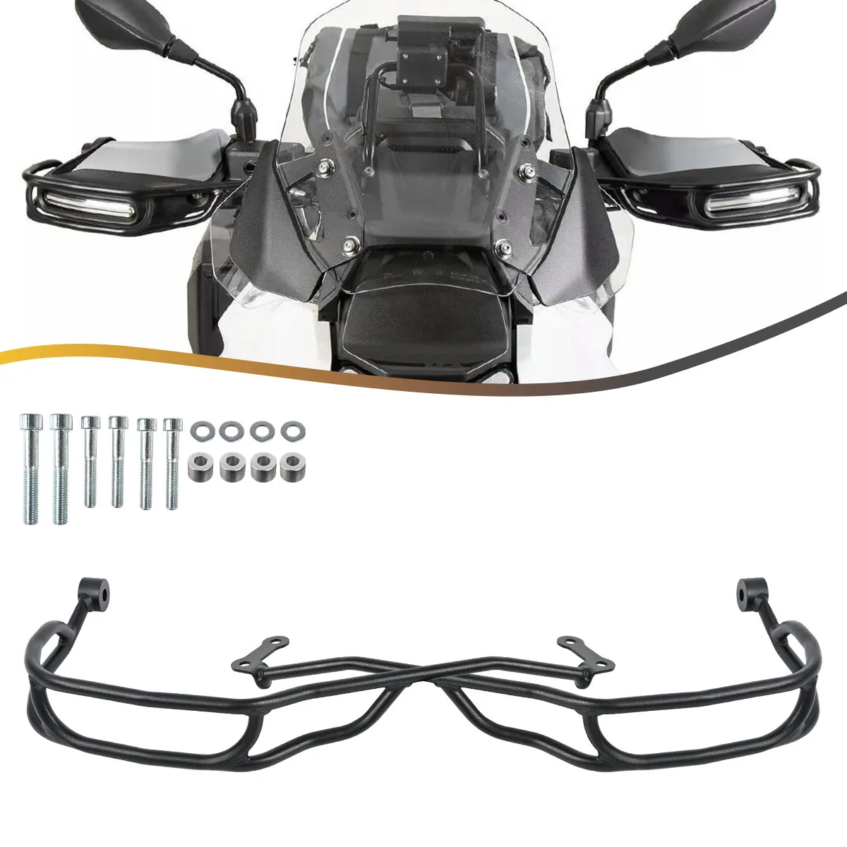 

Motorcycle Hand Guard Handguard Protection kit Indicator Shields Guard Set Outsider Handguard For BMW R1300GS 2023 2024 2025