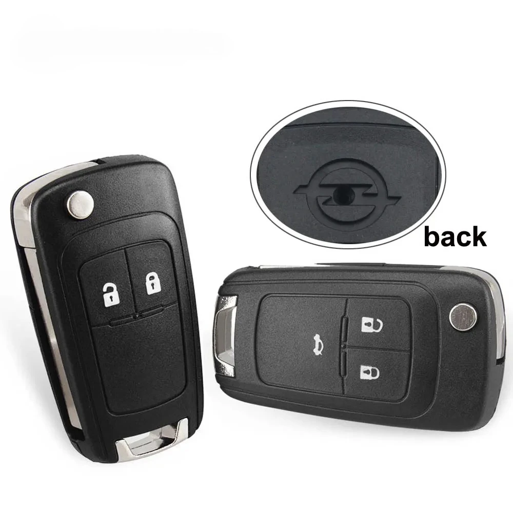 2 3, 4, 5 кнопок, складной чехол для дистанционного ключа для Opel Vauxhall Corsa Astra Vectra Zafira Omega HU100, необрезанное лезвие