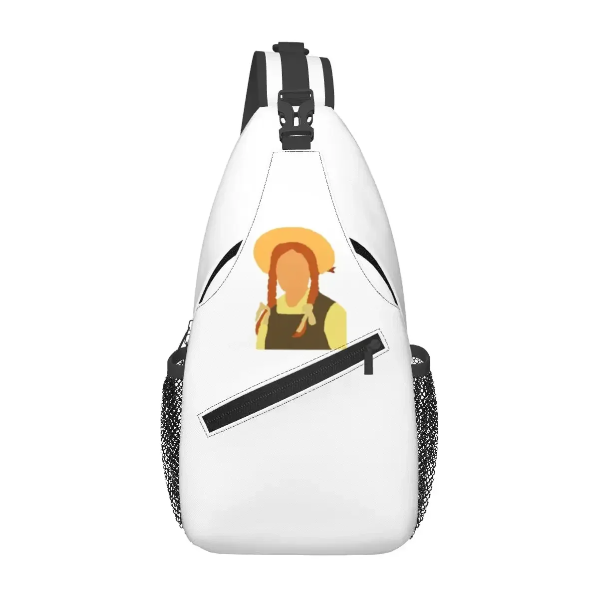 

Anne Of Green Gables Chest Bag Men Sling Crossbody Backpack Chest Bag Traveling Hiking Daypack Shoulder Bag