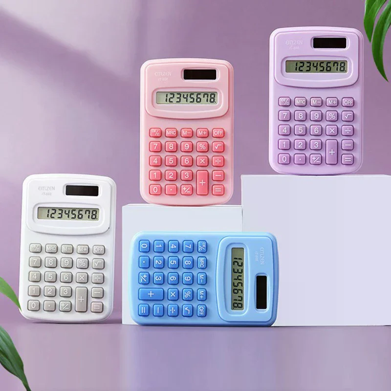 Stationery Financial Business Small Calculator Accountant Calculator Accounting Tool Mini Electronic Calculator
