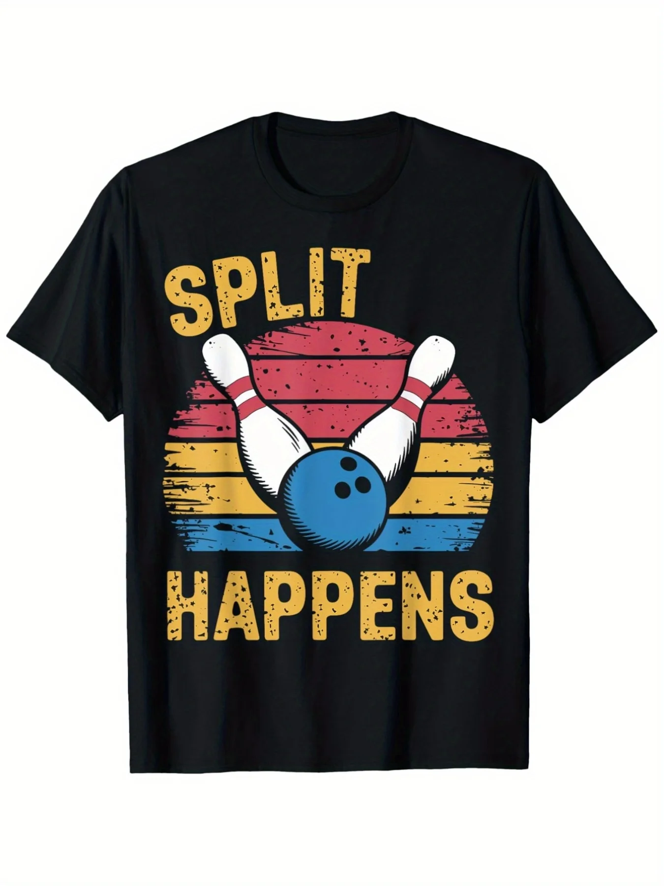 Split Happens Bowling T-Shirt | Funny 
