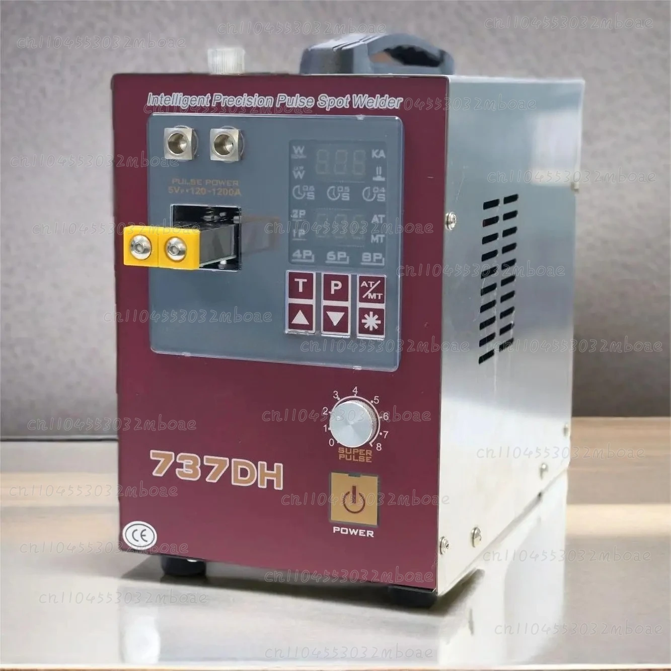4.3kW Battery Spot Welder  737DH – Mini 18650 Cell Welding Machine, Dual 110V/220V Input for Industrial Use