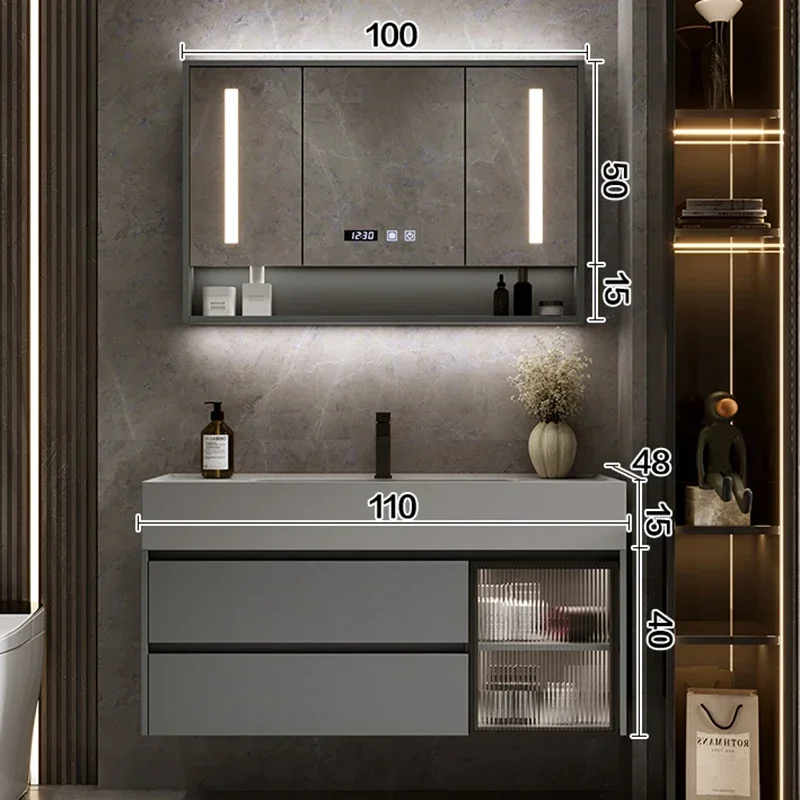 Modern No Fog Makeup Large Led Mirror Smart Full Body Light Shower Magnifying Wall Mirror Pocket Table Espejo Home Improvement