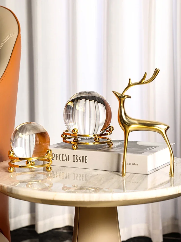 

#for Light luxury crystal ball wealth attracting ornaments, high-end office desktop, living room, home decoration