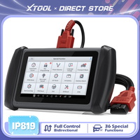 XTOOL InPlus IP819 OBD2 Automotive Scanner Car Diagnostic Tools ECU Coding Full Systems Bidirectional 36+ Resets Built-in CAN FD