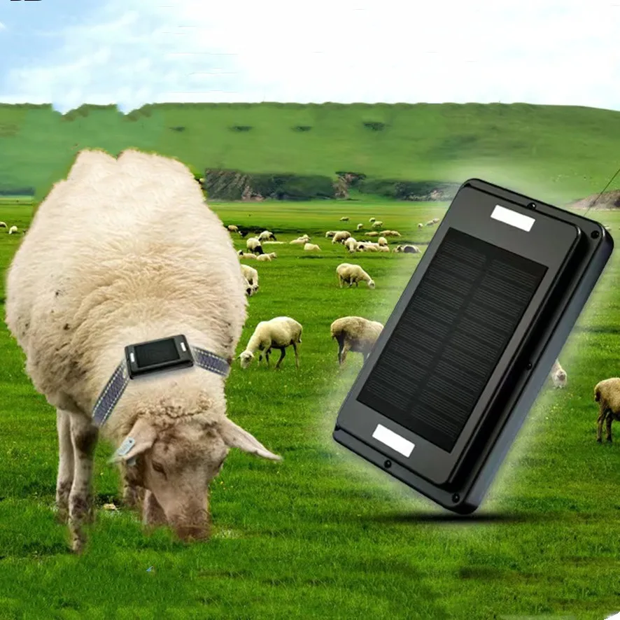 

New Product Solar Powered GPS Tracker 9000mAh Long Battery Wifi Tracking Location for Cattle Sheep Animals