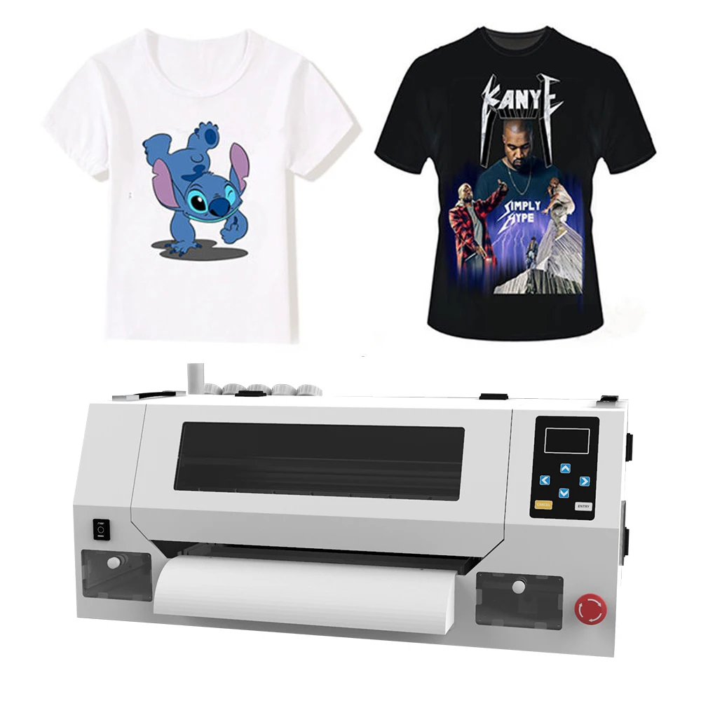 

A3 30CM DTF Printer Metal Desktop Multifunction single-head Printer Custom logo Inkjet Garment Graphic Printer