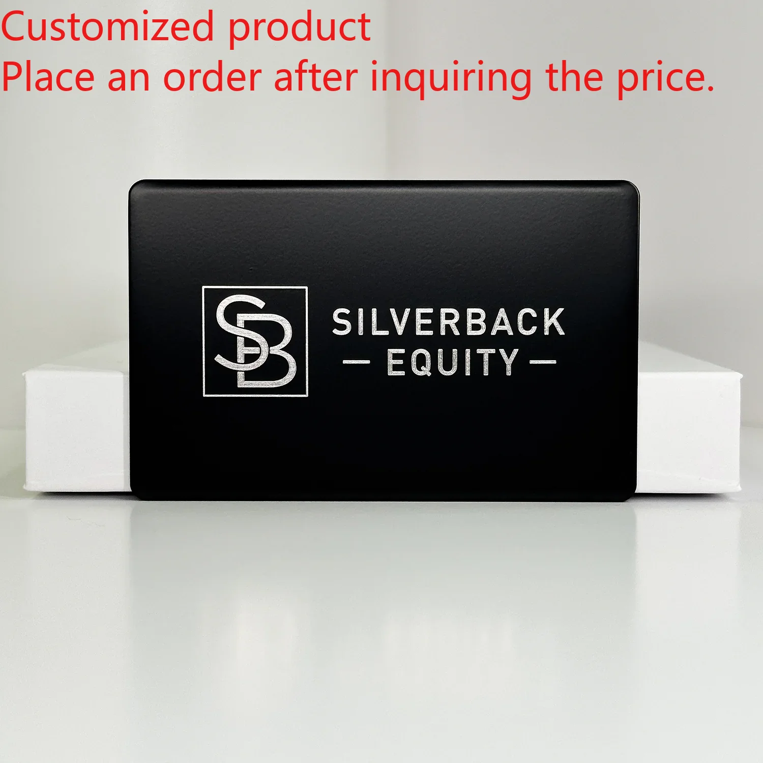 Customized product Stainless Steel NFC Smart Card Blank 213 215 216 Chip Metal Business Card for Laser Engraving Contactless VIP