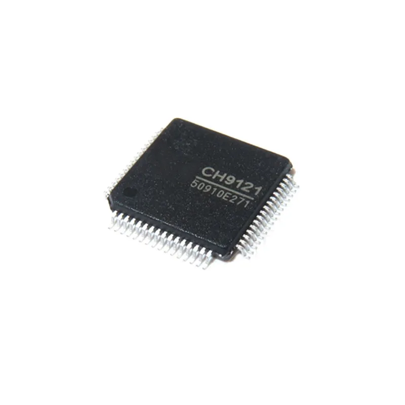 1/5PCS CH9121 LQFP-64 CH 9121 Network serial port transparent transmission chip
