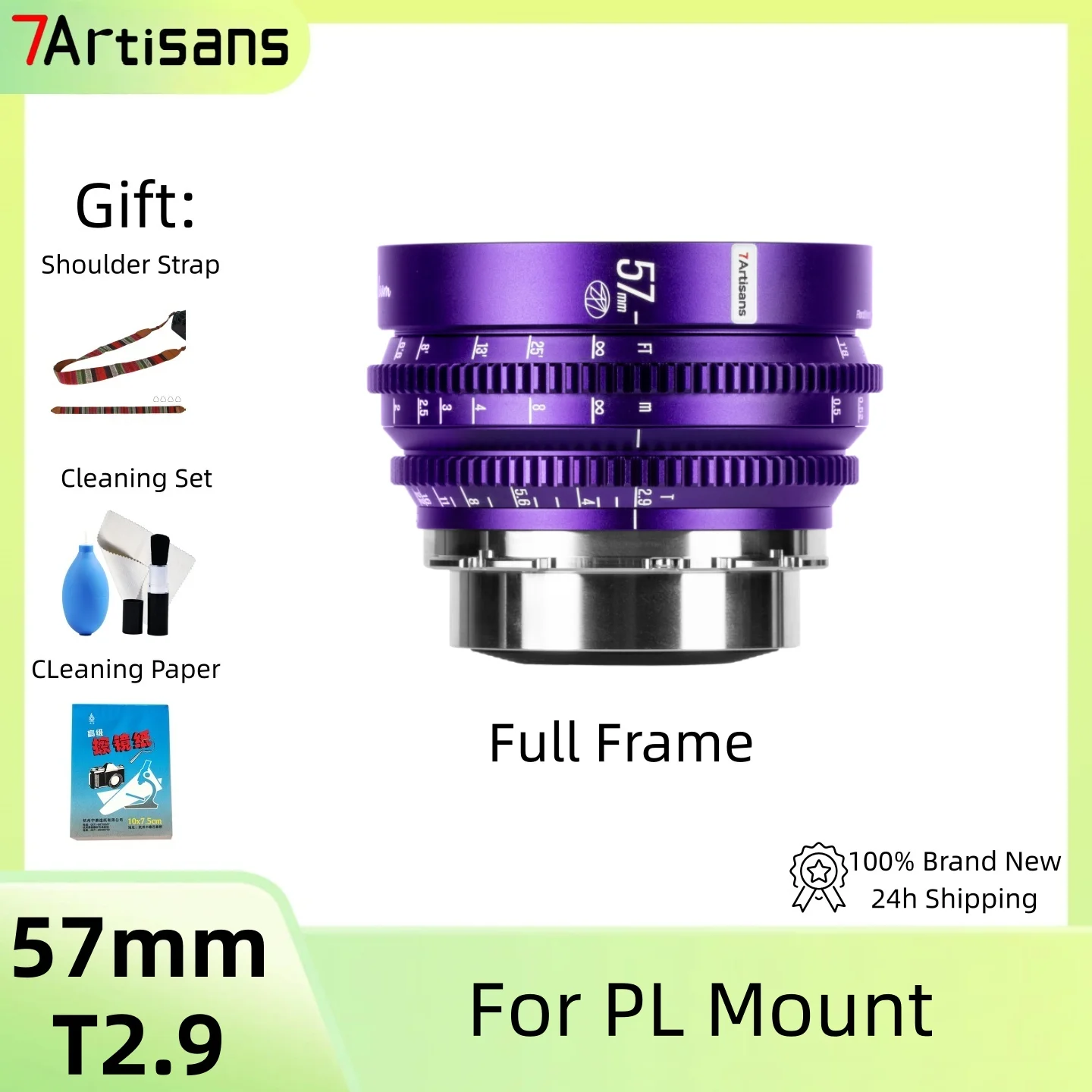 7Artisans 57Mm T2.9…
