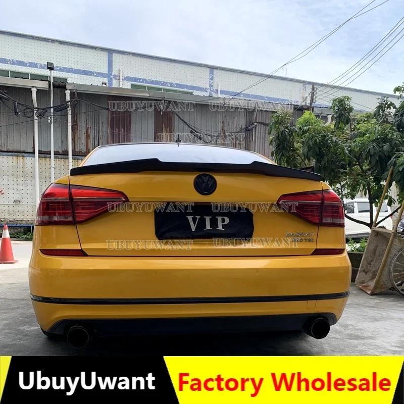 

Для Volkswagen Passat B7 США 2011-2017 Passat NMS M4 Стиль углеродное волокно багажник губа крыло задний спойлер украшение