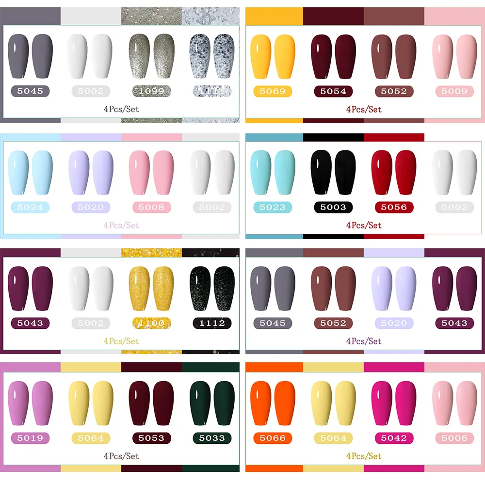 

Rainbow Ghini, 4 шт./компл., гель-лак для ногтей, 15 мл, Hema/TPO, бесплатный яркий цвет, летний гель-лак, долговечный полуманентный дизайн ногтей