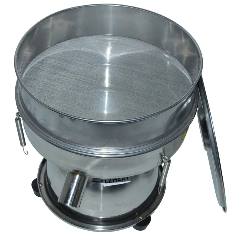 110/220V Vibrating Electrical Machine Sieve Powder Particle Sieve YCHH0301 Stainless Steel Chinese Medicine Sieve Machine 1PC
