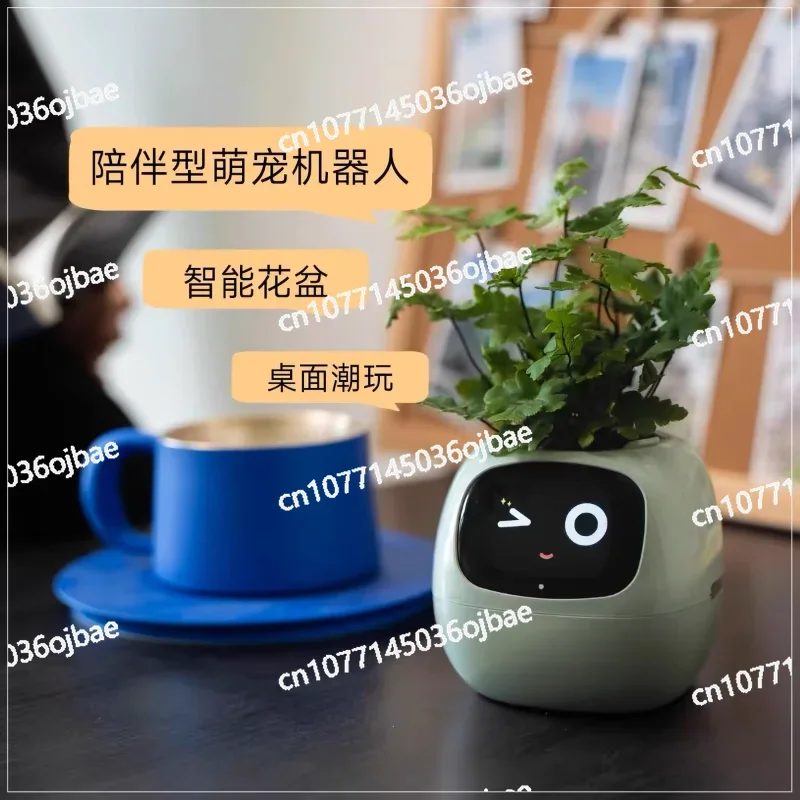 Plant electronic pet flower pot healing system AI electronic toy creative holiday gift