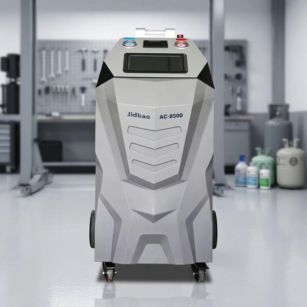 Factory Direct Air Condition Cleaning Machine A/C Refrigerant Filling & Recovery Machine R134A Or R1234YF For Garage