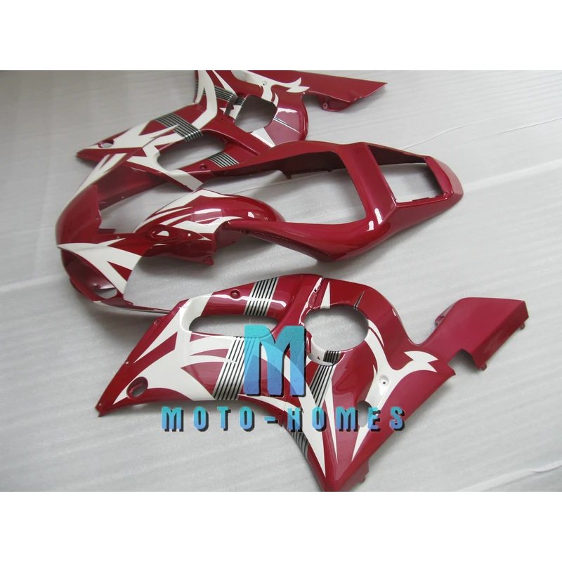 Conjunto de carenagem de motocicleta personalizável yzf r6 98 99 00 01 02 para yamaha yzfr6 1998 1999 2000 2001 2002 bicicleta de reconstrução moldada por injeção