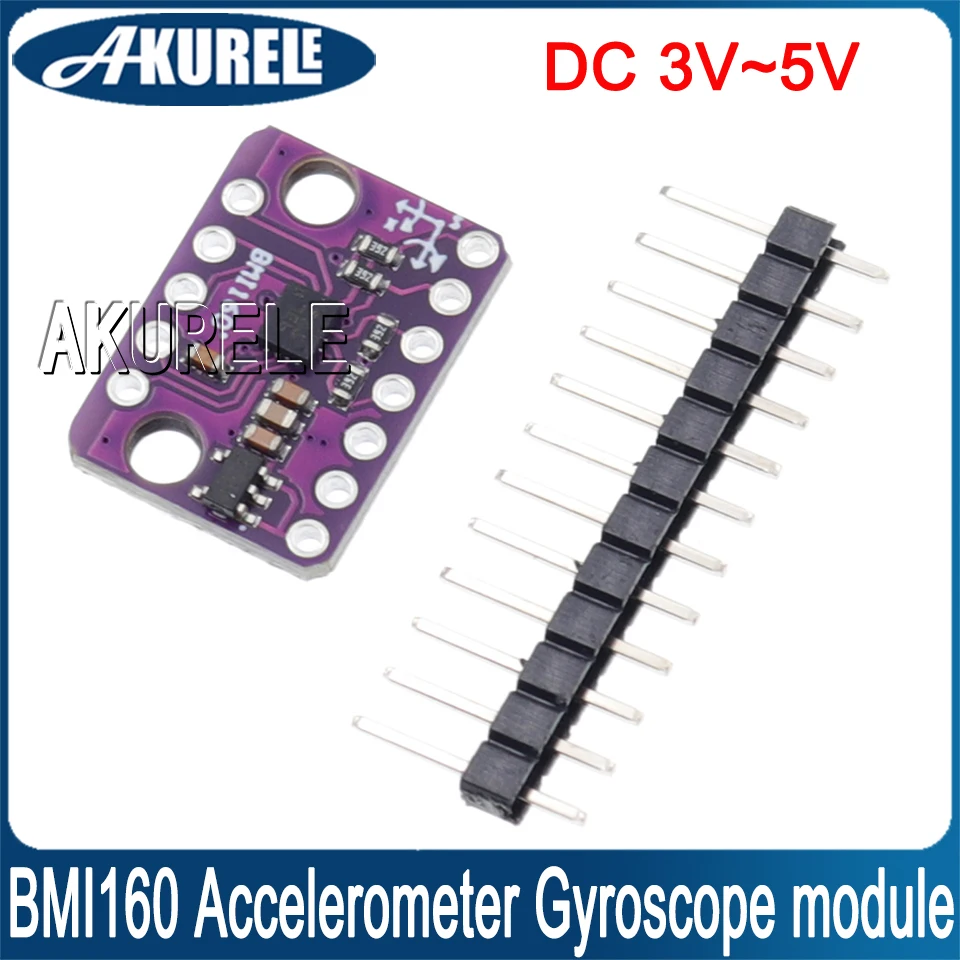 Bmi160 Beschleunigung messer Gyroskop modul 6dof 6-Achsen-Winkelgeschwindigkeit Schwerkraft beschleunigung Trägheit mess sensor für Arduino