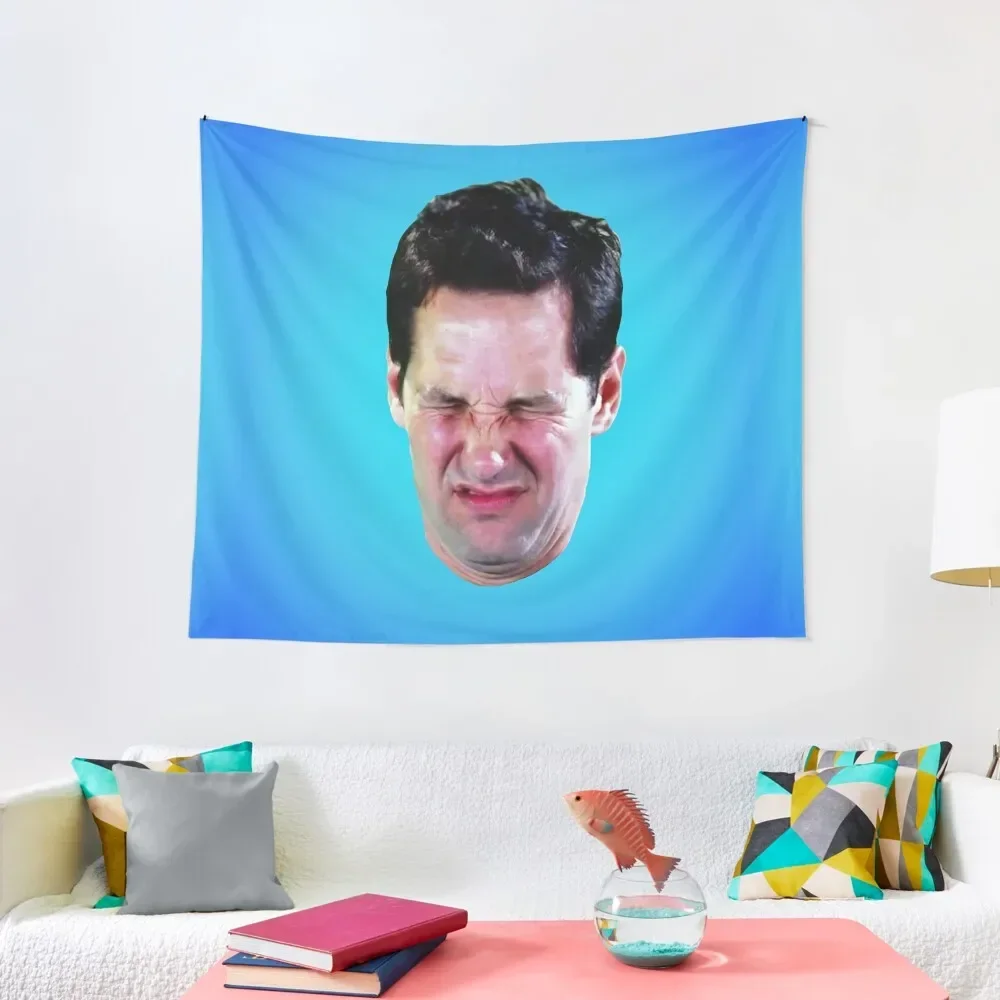 

Paul Rudd hard at work Tapestry Hanging Wall Art Mural Room Decoration Aesthetic Tapestry