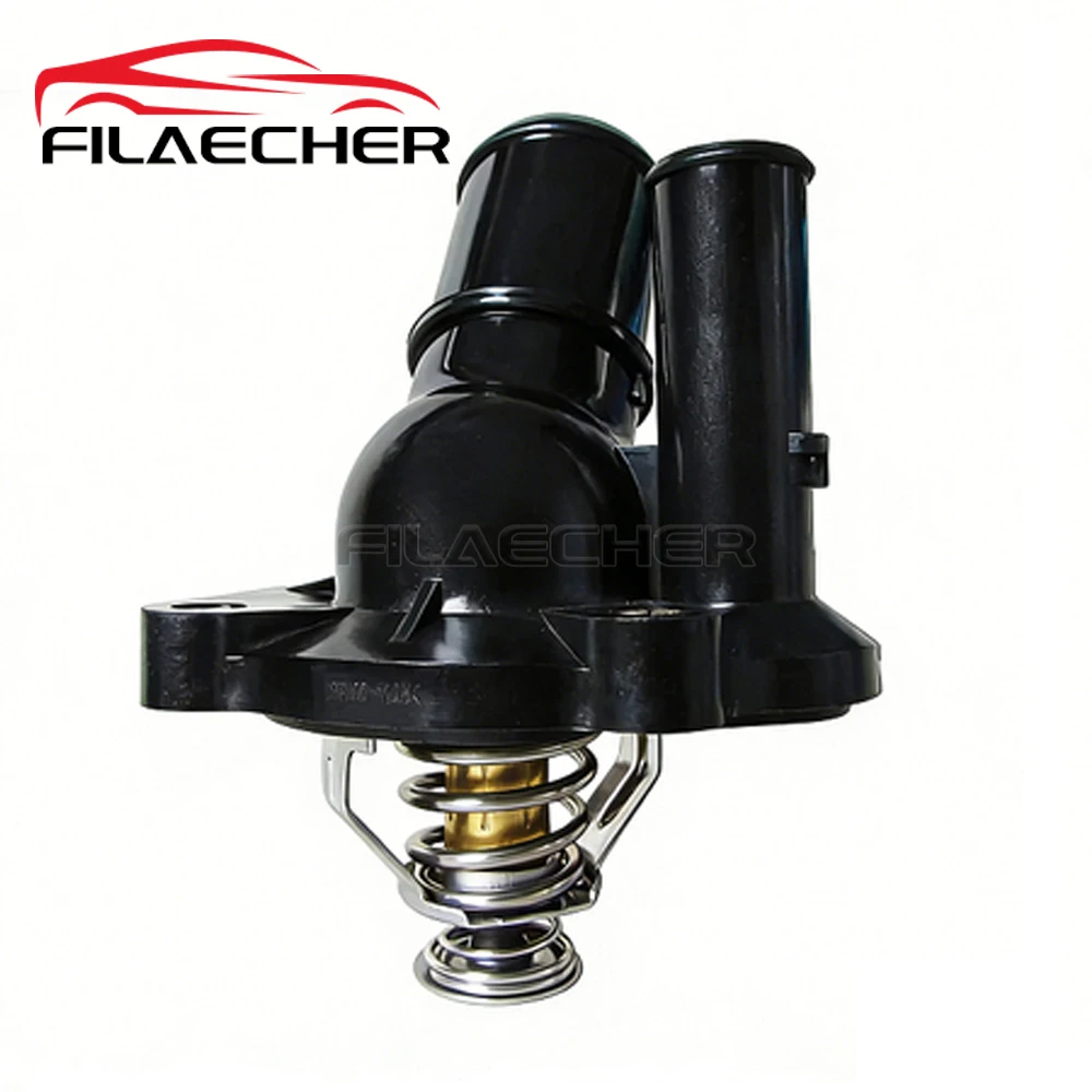 Thermostat Housing Assembly RT1193 for Ford Mazda 2.0 2.3 2.5L - 05-19 Escape, 03-11 Focus, 06-20 Fusion, 07-11 Ranger, Mazda 6 - Detail 1