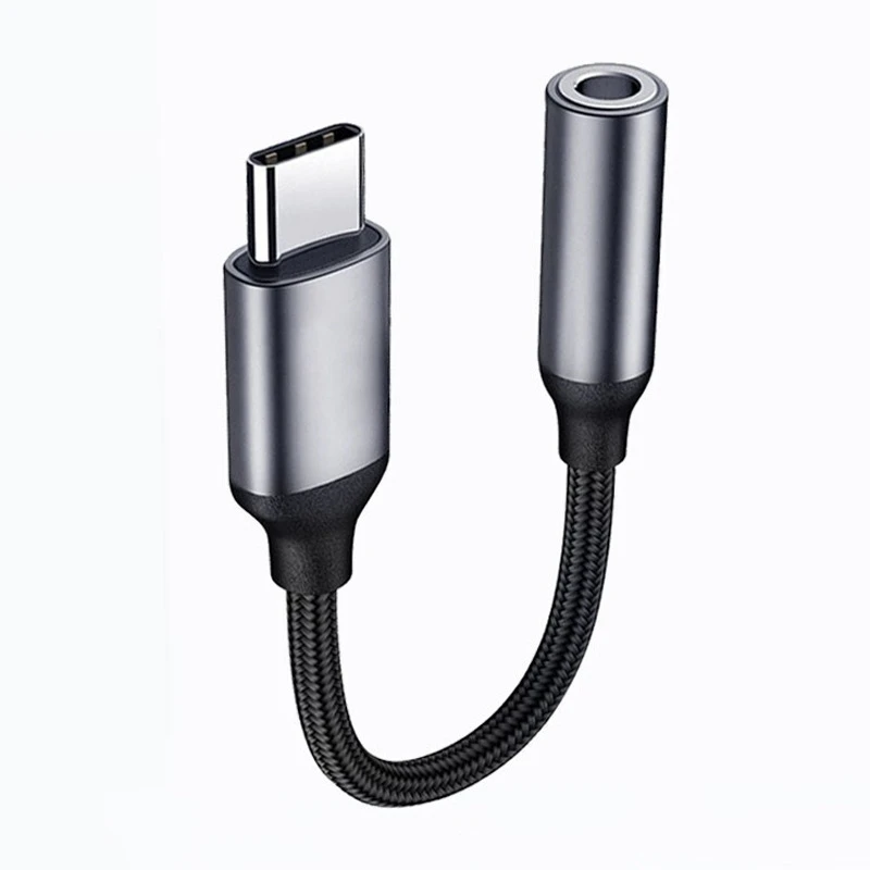 USB Type C To 3.5Mm Aux Adapter Type-C Audio Cable Converter Audio Earphone Converter 3 5 Jack For Samsung Galaxy S21 Ultra S20