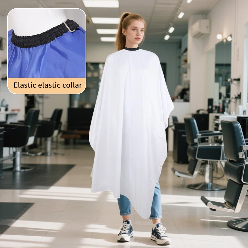 Waterproof Hair Cutting Gown Barber Salon Gown Cape Hairdresser Hair Cutting Cloth Tools Hairdressing Dress Cape Apron 140*120cm