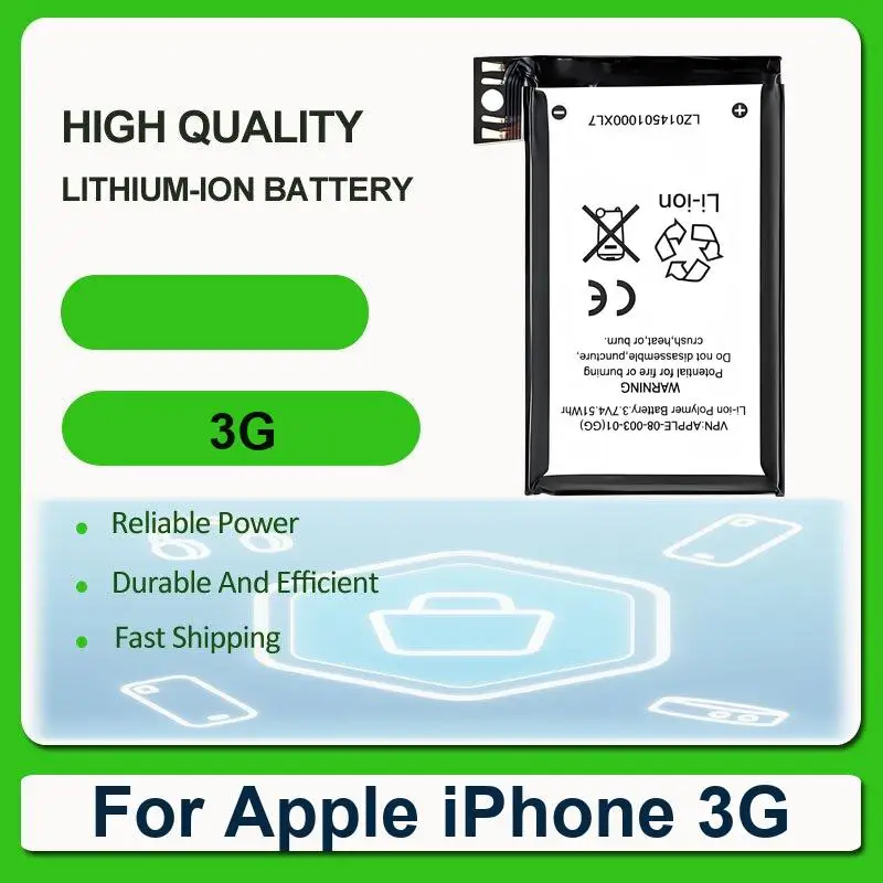 

Сменный аккумулятор мобильного телефона для Apple iPhone 3G 3G