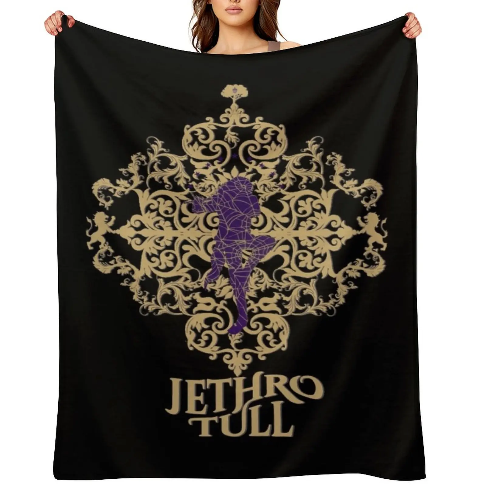 

Jethro Tull - Aqualung Print Gift Men Throw Blanket Hairys heavy to sleep Shaggy Flannel Fabric Blankets