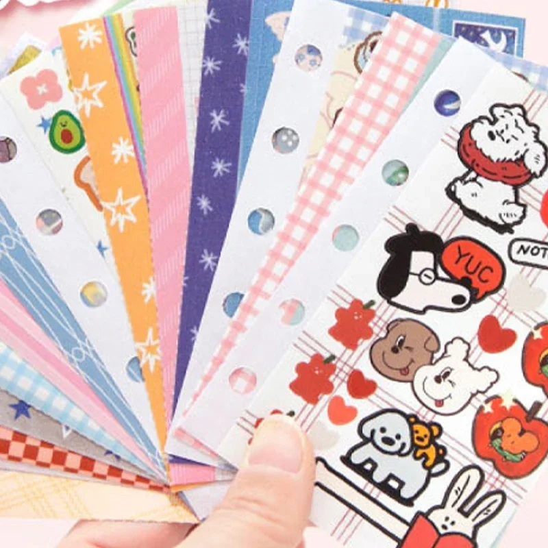 30 قطعة/كتاب دوبلكس M5 كتاب ملصقات على الطراز الكوري اللطيف DIY مادة كتيب إبداعية ألبوم بطاقة التقويم #2