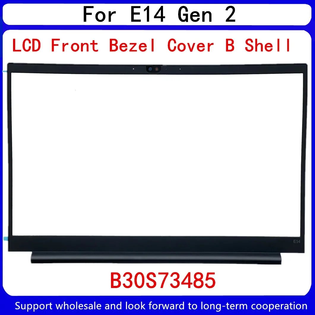 Cubierta de bisel frontal LCD para Lenovo Thinkpad E14 Gen 2 E14 Gen 3, nuevo, 5B30S73485 AP1HJ000400