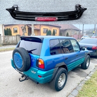 For Rav4 Spoiler 1994 1995 1996 1997 1998 Toyota Rav4 RAV-4 Spoiler WDKL ABS plastic Material Car Rear Wing Color Rear Spoiler