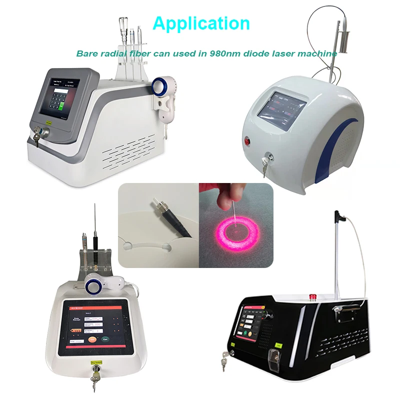 

Bare Radial Fiber 980nnm 1470nm Laser Fiber for Lipolysis Machine Optical SMA905 Connector Accessories Diode Laser Lipo Machine