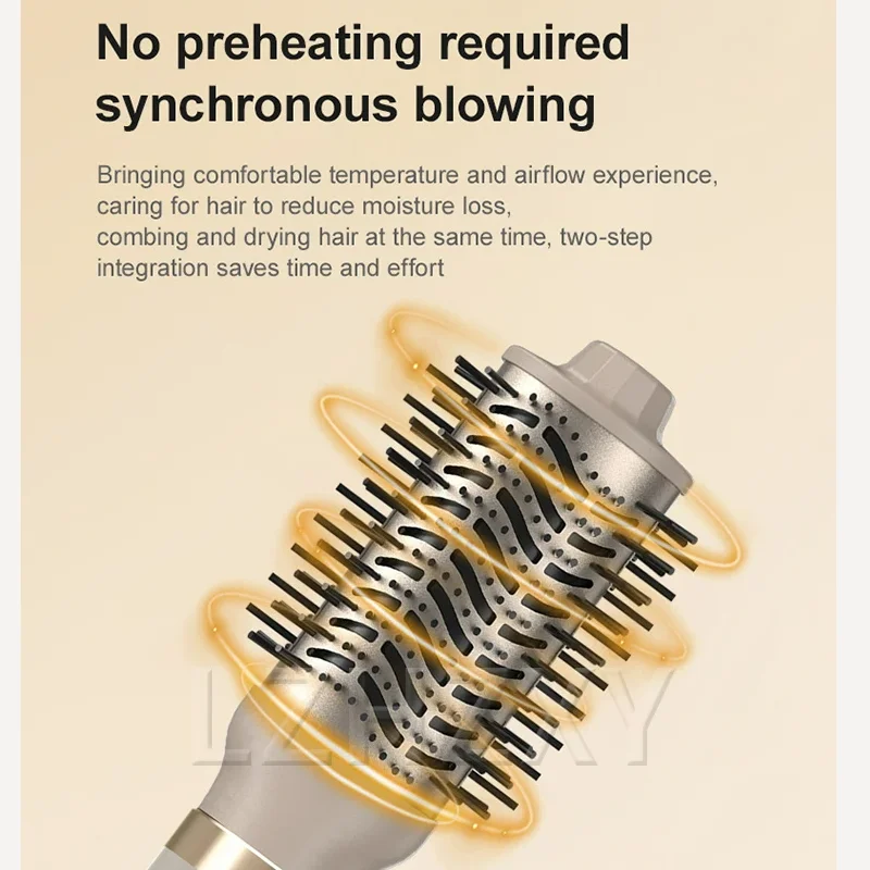 

Многофункциональный высокоскоростной фен 9-в-1 для укладки волос, щетка с функцией холодного/горячего воздуха, подходит для всех типов волос