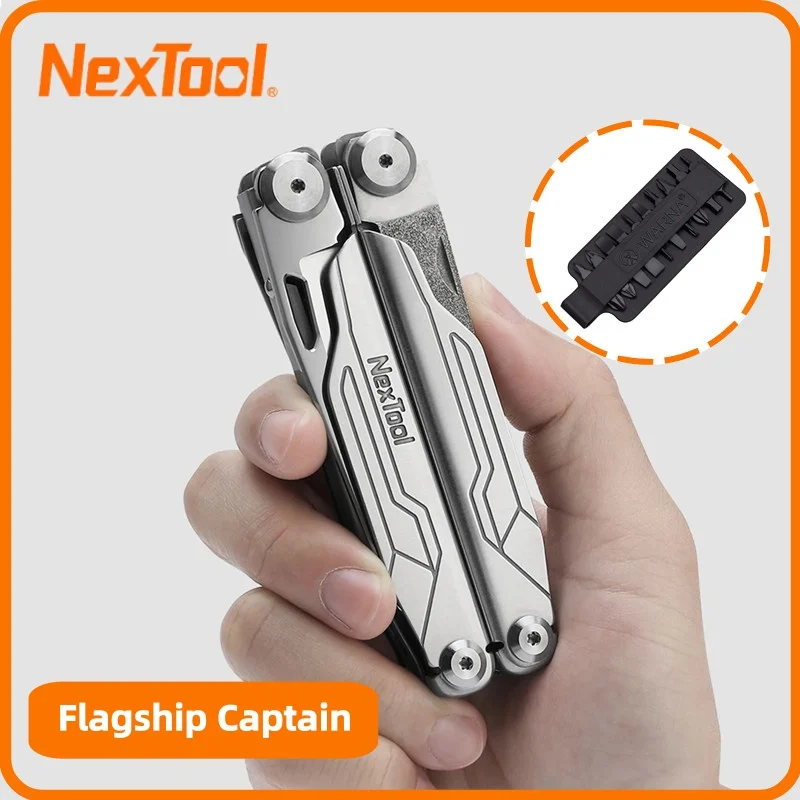 NexTool Flagship Captain Multitool Plier 19 In1 EDC Pocket Survival Knife Folding Hand Tool Camping Knife Saw Outdoor Multi-Tool