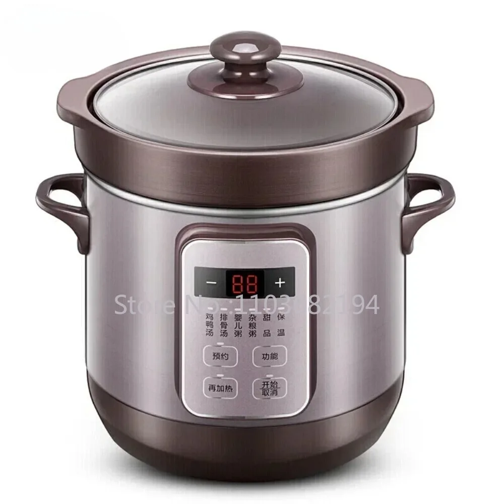 Electric Pot Midea Stew Purple Sand Soup Automatic Slow Cooker Cooker Slow Cooker Stew Kitchen Equipment Appliances Cooking Pan