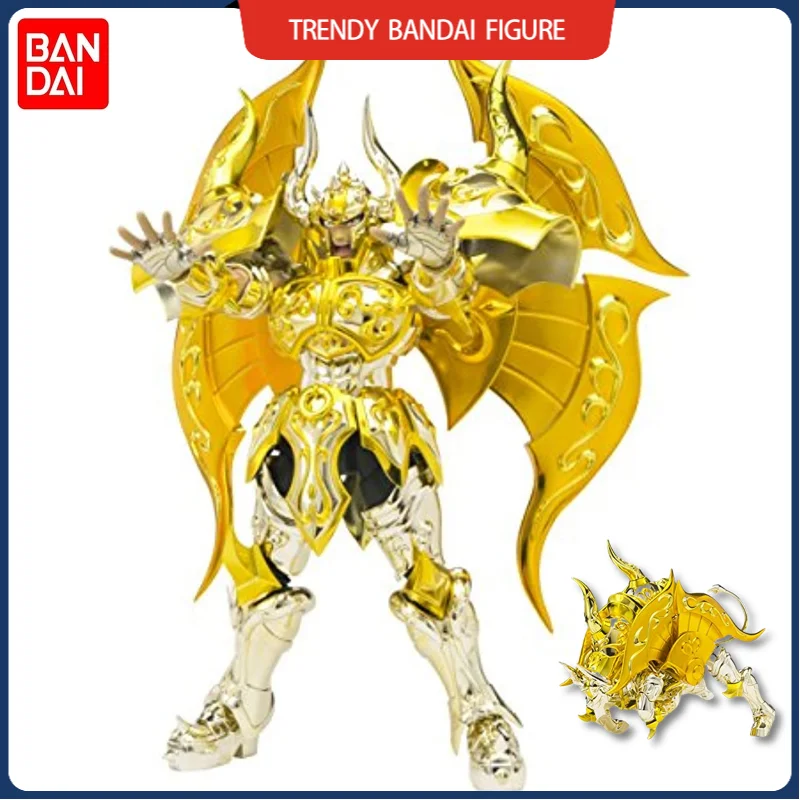 

In Stock Bandai God Taurus Aldebaran Saint-Golden Saint Seiya Myth Cloth EX Knights of The Zodiac Action Figure Anime Model Doll