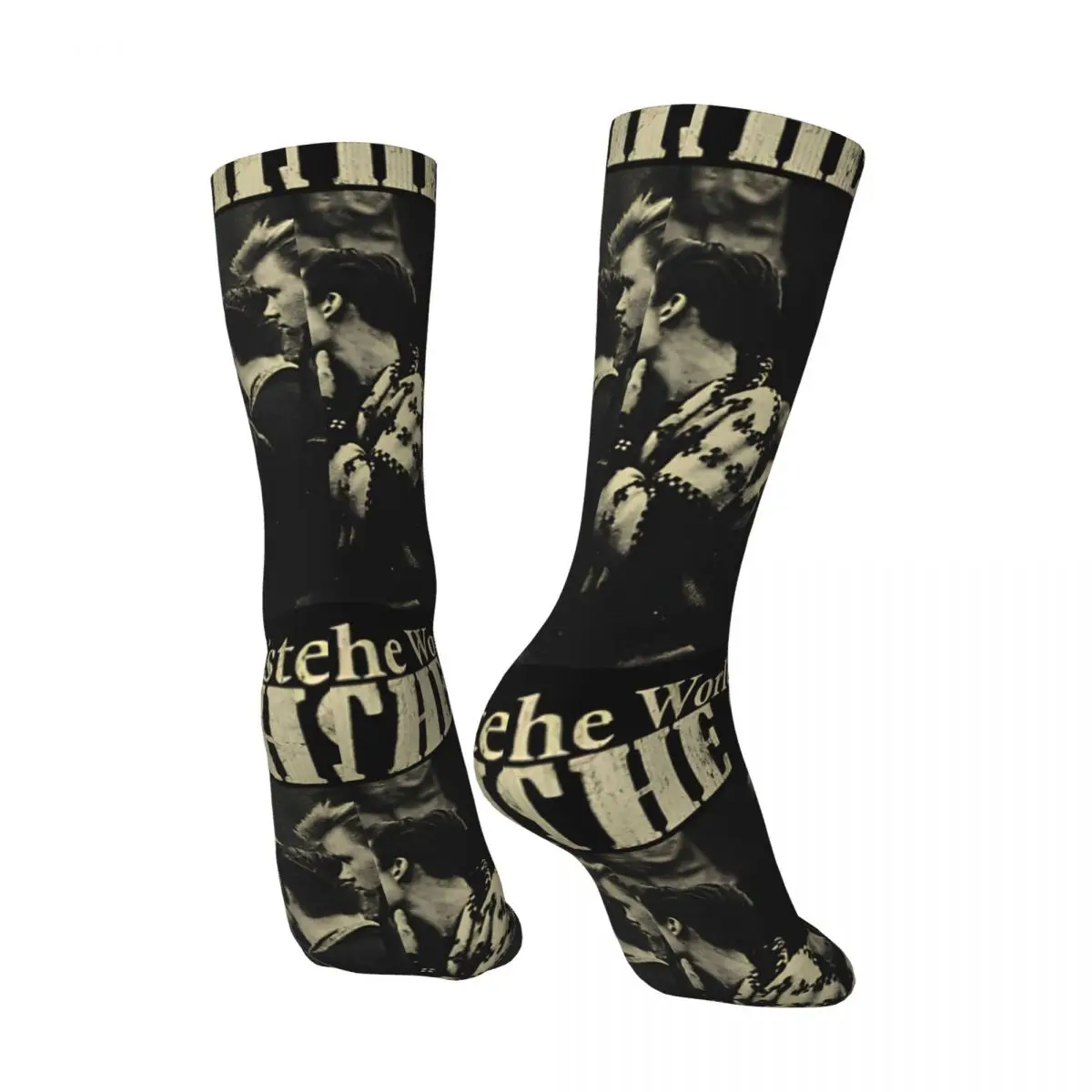 Hip Hop Retro BAND Crazy compression Socks Unisex The Smiths Harajuku Seamless Printed Funny Novelty Happy Crew Sock Boys Gift