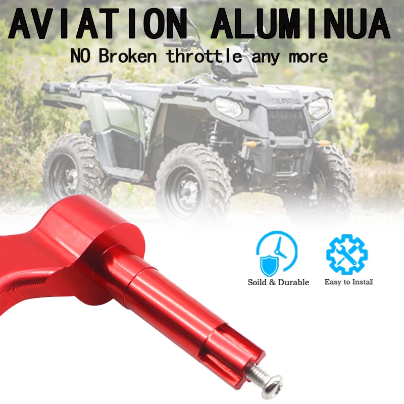 

Aluminum Alloy Thumb Throttle Control Lever Replaces Compatible with Polaris Sportsman 550 850 New