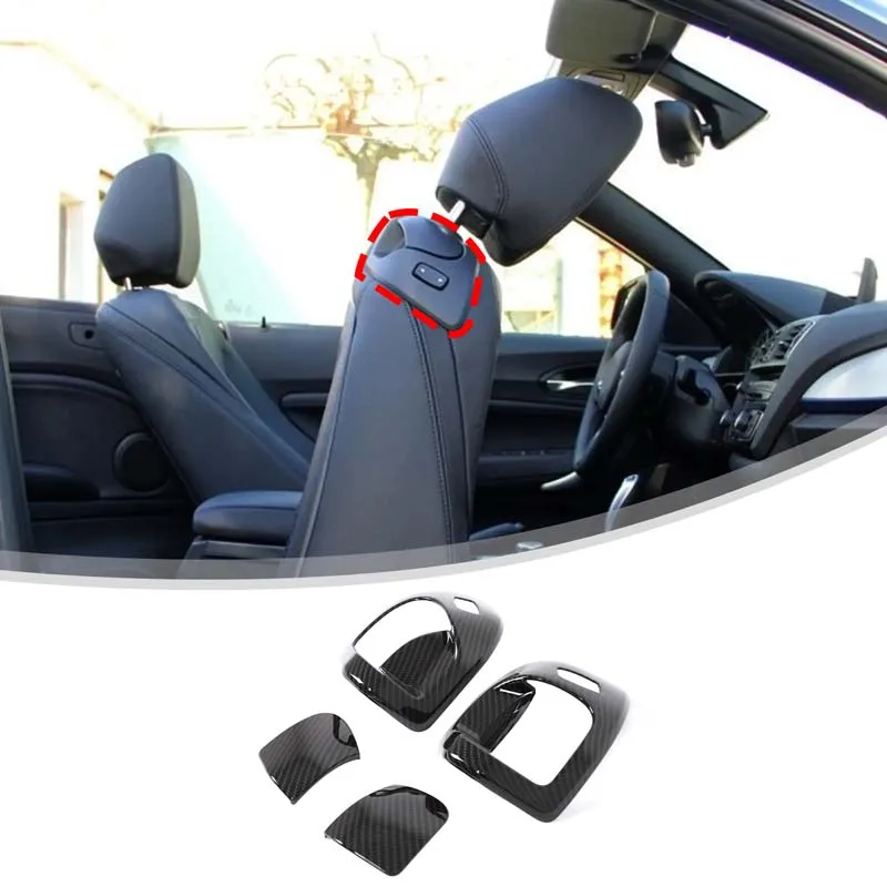 

For BMW 2 Series F22 F23 2014-2019 Car Front Seat Flip Switch Decorative Cover Trim Cover Sticker ABS Car Interior Accessories