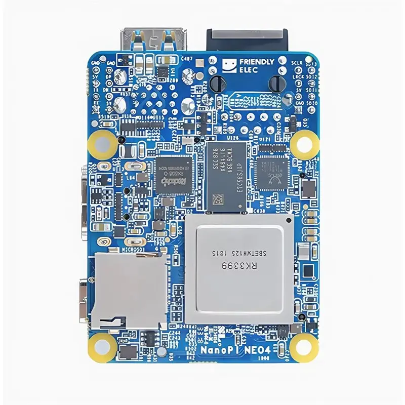 

Плата разработки Nanopi NEO4 RK3399 с Wi-Fi, Bluetooth, гигабитным Ethernet и поддержкой Android