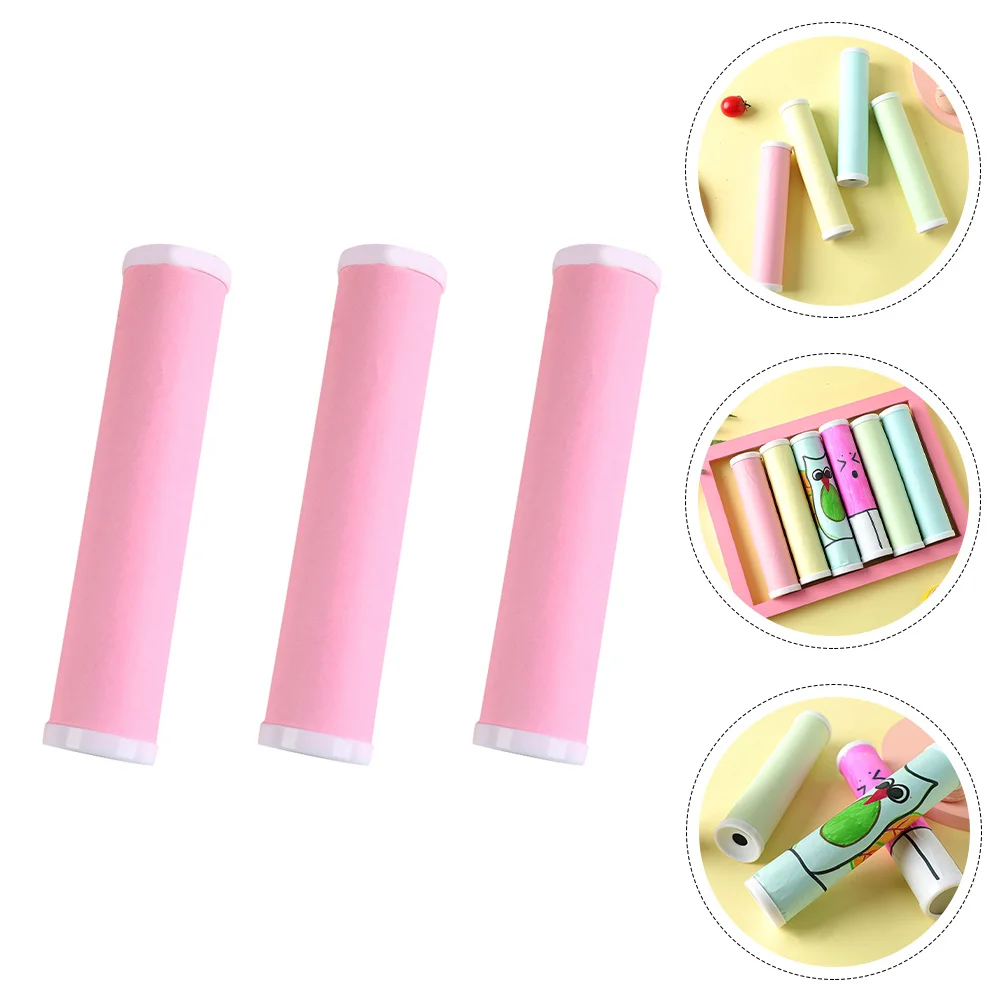 3 Pcs Variety Kaleidoscope Making for Kids Hand Kits Toys DIY Materials Suite Playthings Educational Paper Accessories