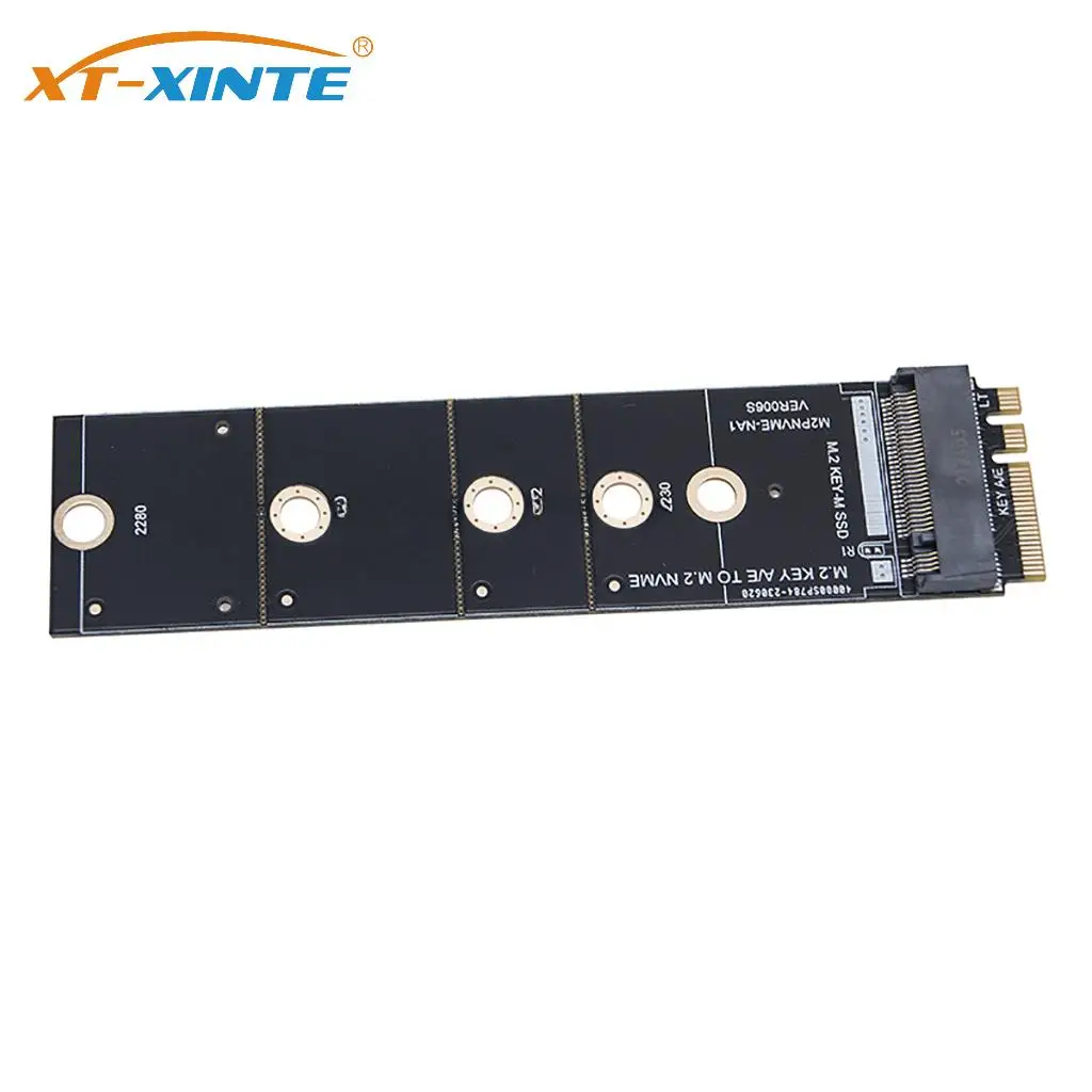 

For M2 KEY A/E to M.2 NVME Adapter Convert Card Riser WIFI Interface for M.2 NVME PCI-E 2230 2242 2260 2280 SSD Expansion Board