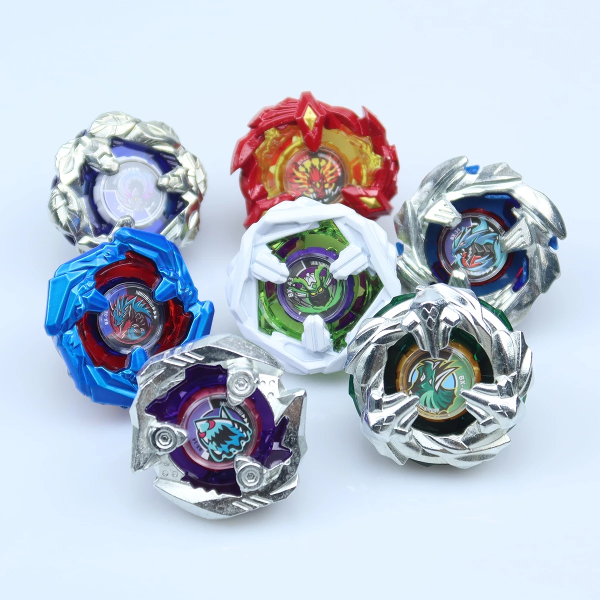 SB-solong4u Single Gyro Spinning Tops without Launcher, Battle Spinning Toy