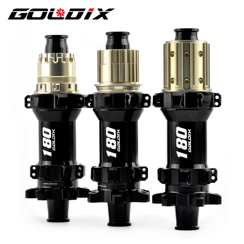 GOLDIX M180 mountain bike hub BOOST 6 bolt 28 hole EXP52T ratchet suitable for SHIMANO and 11/12 speed bicycle accessories