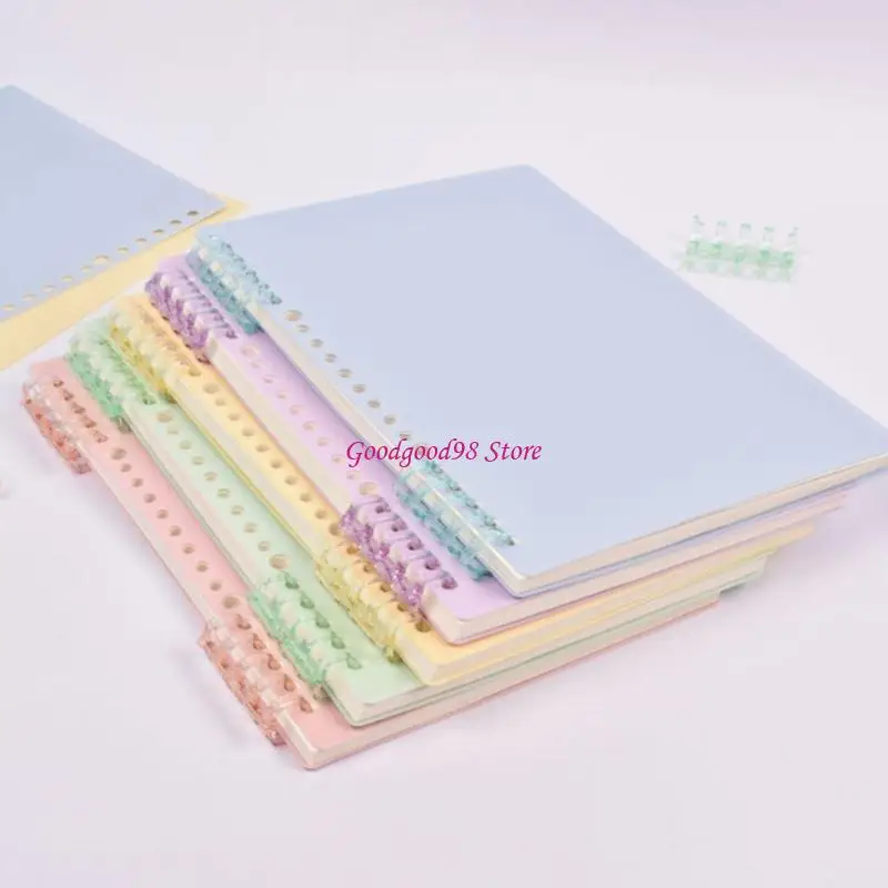 

Modifiable Hoop Planner Tear Resistant Paper Impermeable Cover For Organizing Record Thoughts