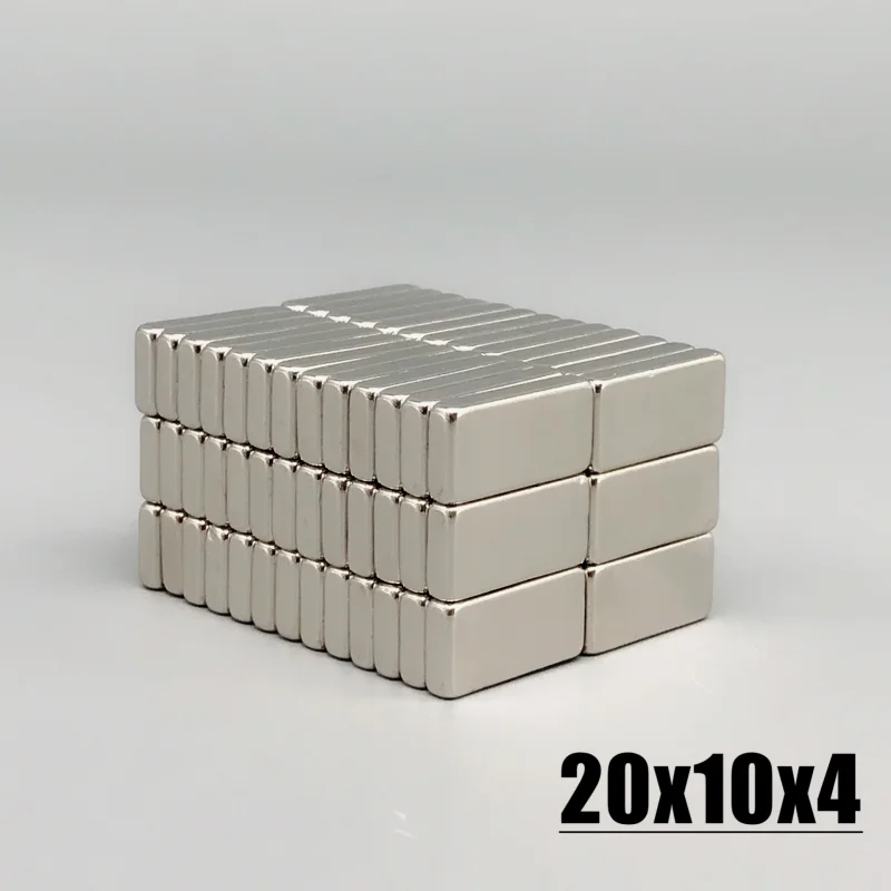20x10x4mm Magnet 5-200pcs 20*10*4mm Magnet Accessory N35 NdfeB Neodymium Permanent Magnetic Imanes Magnet Fridge Magnets