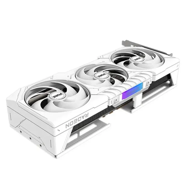 RADEON RX9070 XT 16G OC PURE Polar Desktop-Gaming-Grafikkarte