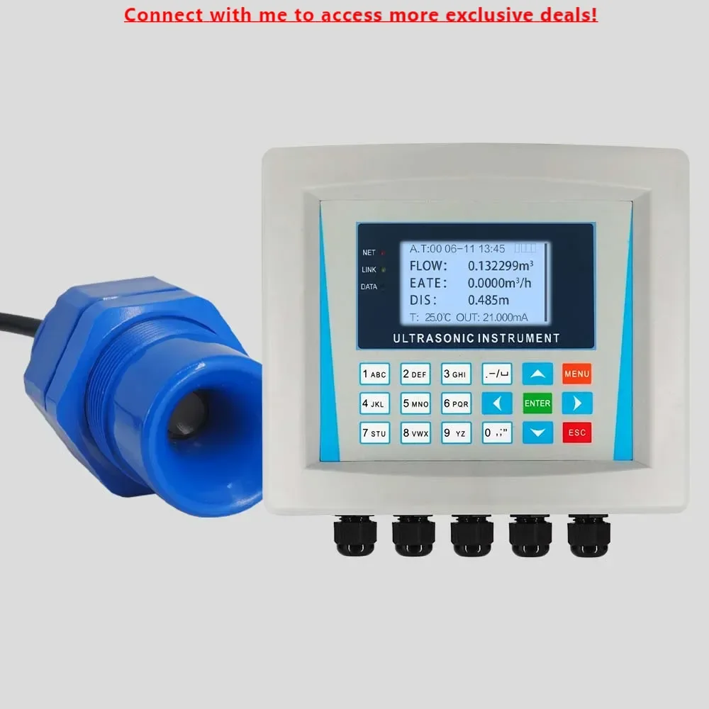

Aice Tech Ultrasonic Open Channel Water Flow Meter China Water Level Flowmeter