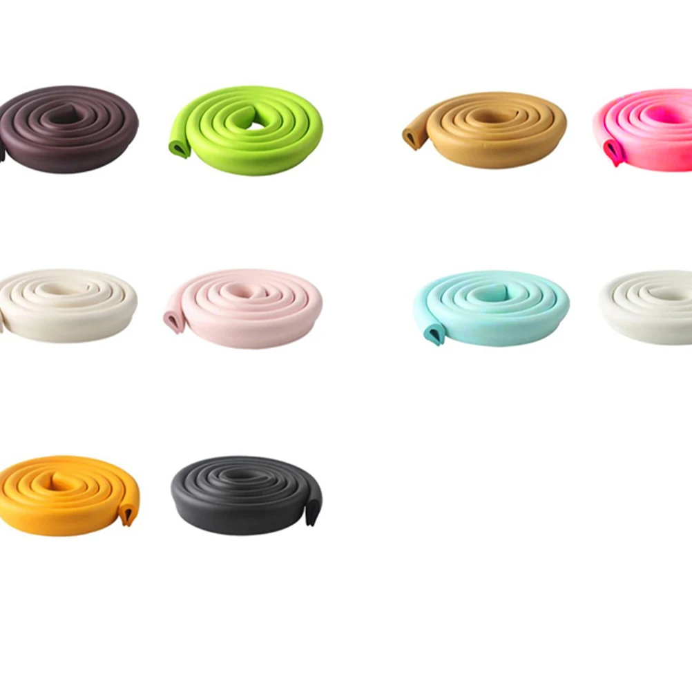 

Furniture Bumper Strip Child Edge Protectors Safe Anti Collision Tools NBR Material Home Safety Baby Walk Play Tea Table Bedside