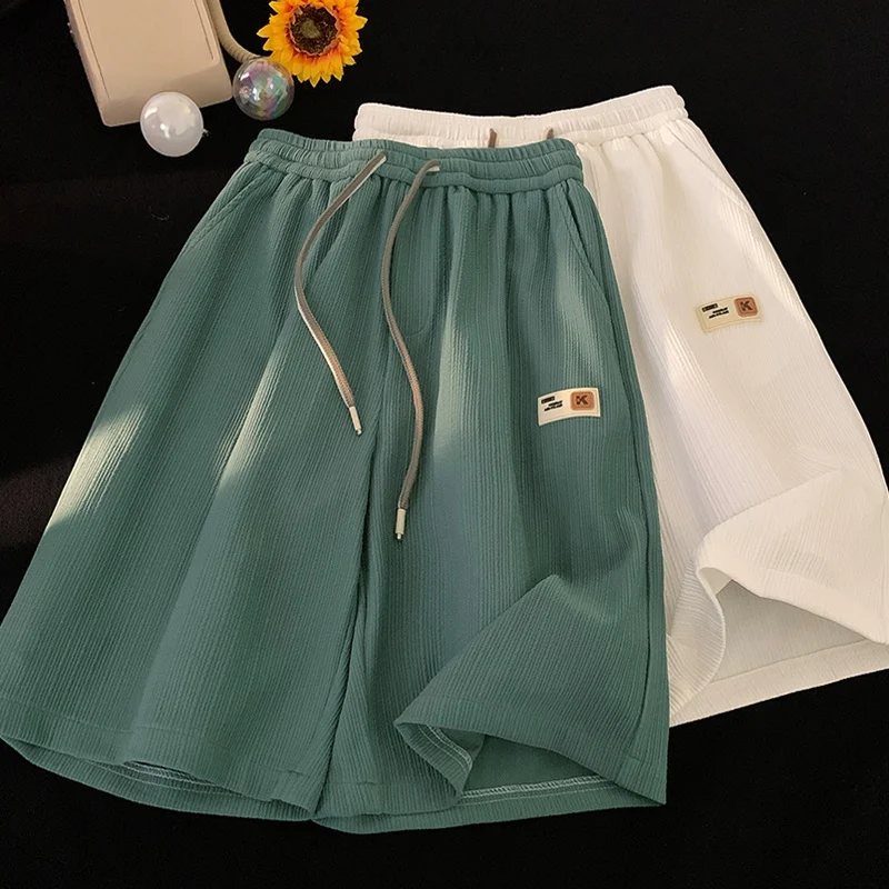 

Мужские повседневные дышащие тонкие шорты-карго в американском спортивном стиле, летние, широкие, для отдыха